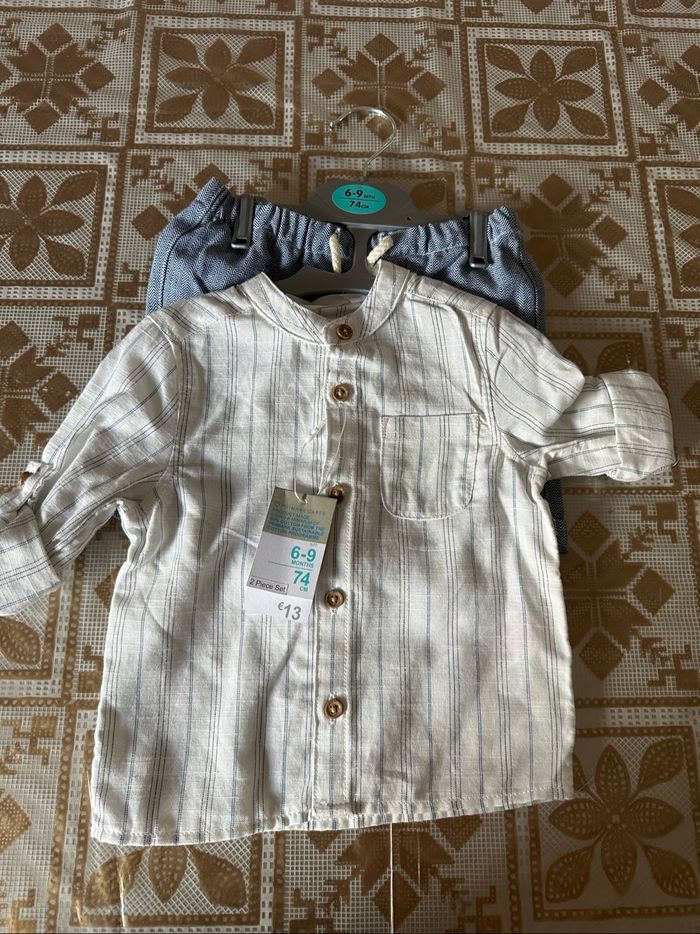 Ensemble bébé garçon 6-9 mois