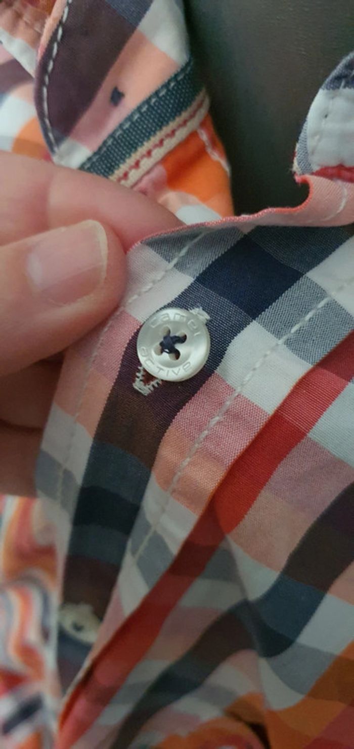 Chemise à carreaux homme camel active 2xl - photo numéro 10