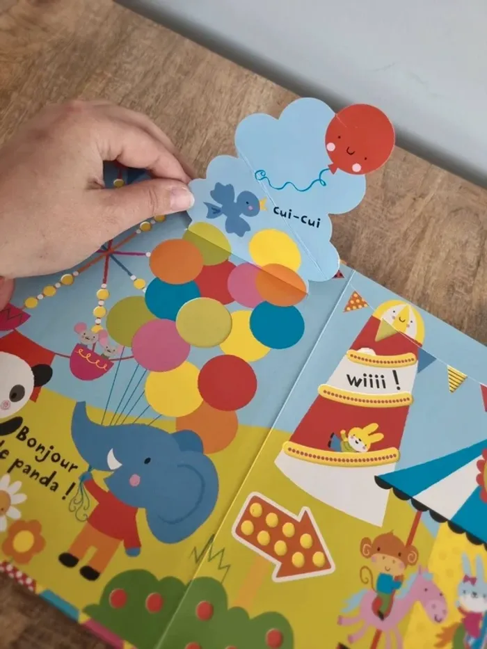 Livre bébé avec mon doigt édition usborne - photo numéro 3