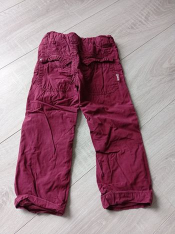 Pantalon bordeau