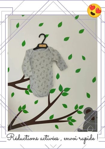 Body manches longues 3 mois