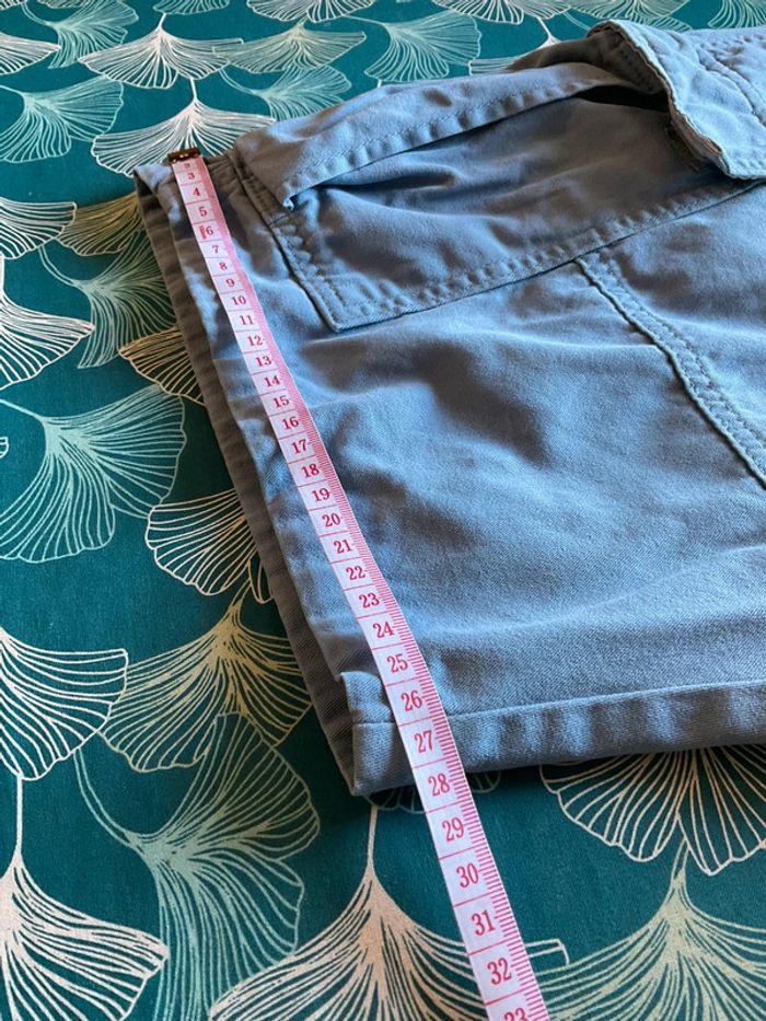 Short cargo bleu clair pour homme Wrangler taille W32 FR42 436 - photo numéro 6