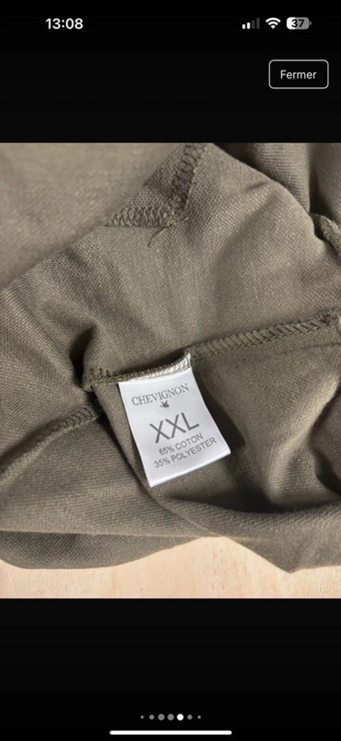 Sweat zippé à capuche Chevignon neuf - Taille XXL - photo numéro 10