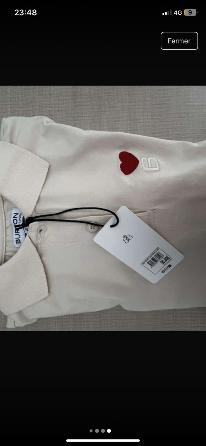 Polo femme Burton