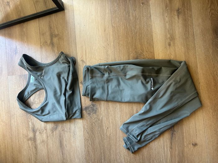 Ensemble de sport Columbia – Taille S – Vert kaki / olive - photo numéro 9