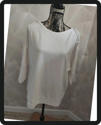 Pull blanc