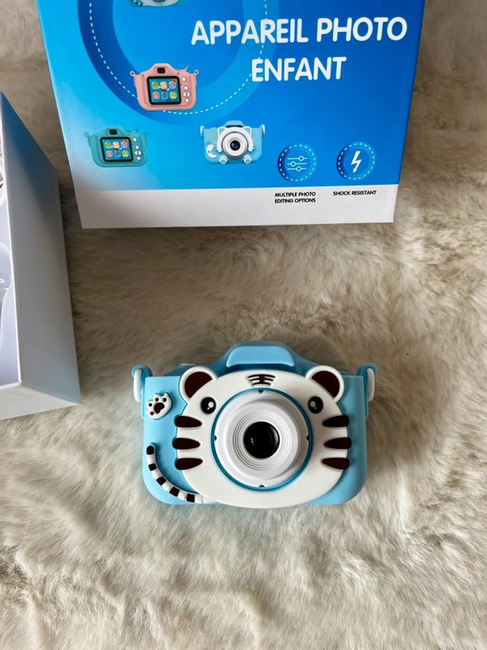 Appareil photo numérique, camera bleu pour enfant - photo numéro 2