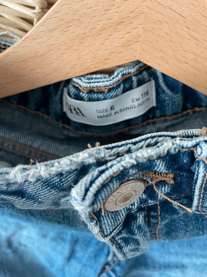 Jeans wide Zara fille 6 ans - photo numéro 3