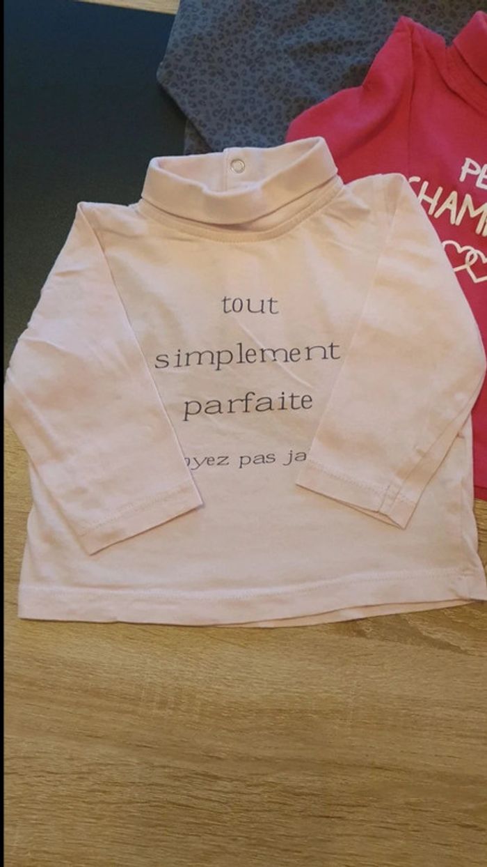 Lot de 3 sous-pulls 18 mois - photo numéro 2
