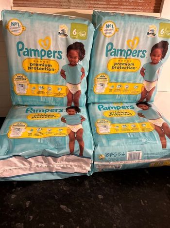 Pampers premium taille 6
