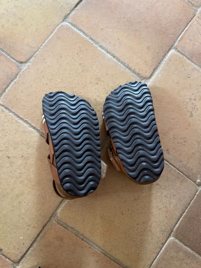 Sandales enfants – marron – T21 - photo numéro 2