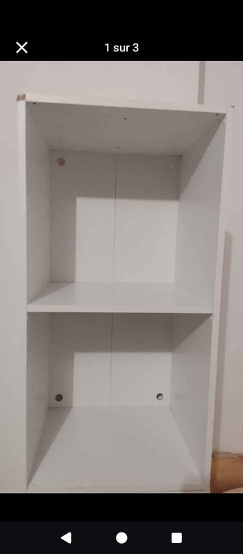 meuble rangement 2 étage lire description !!