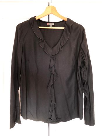 Top à volants taille 38