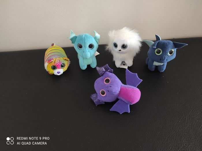 Lot Mini peluches Ty.