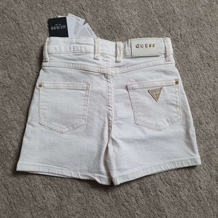 GUESS - Short fille blanc - 7 ans - 122/125cm - photo numéro 2