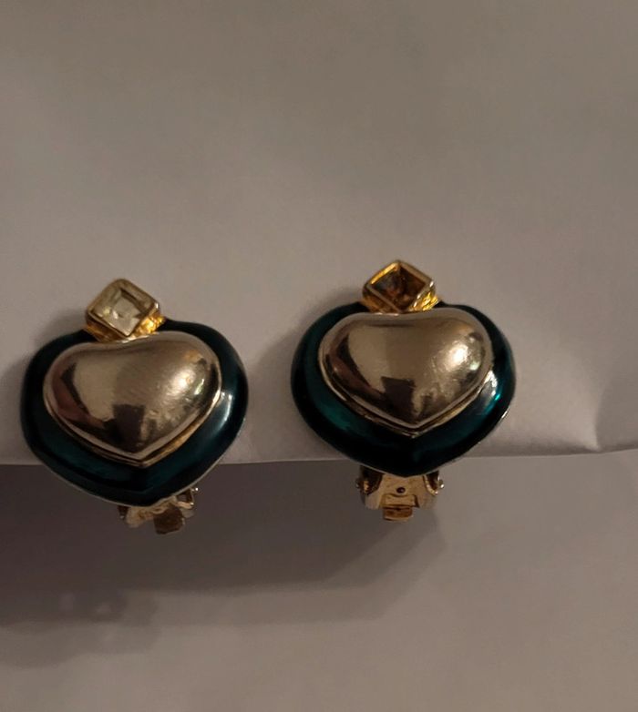 Boucles d'oreilles à clips vintage