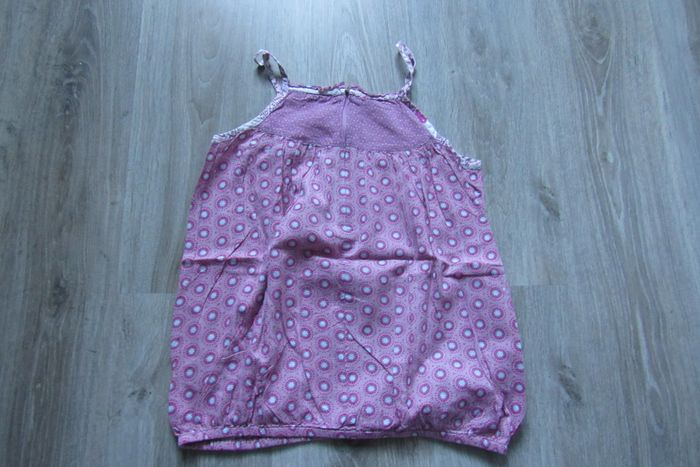 DÉBARDEUR A BRETELLES VIEUX ROSE FILLE "TAPE A L’ŒIL" - 12 ANS - n°01 - photo numéro 3