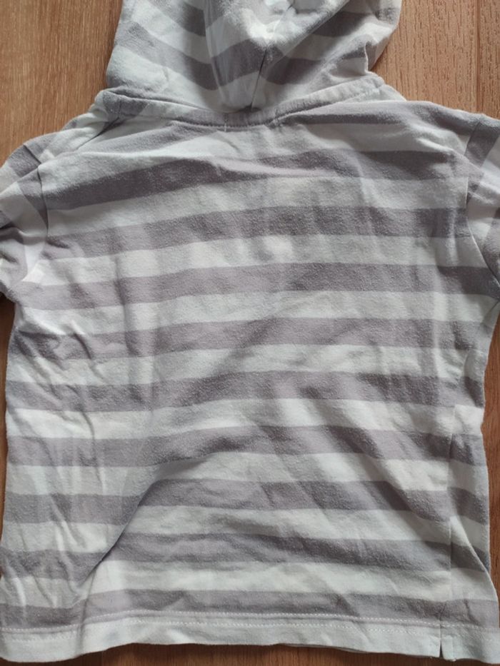 T-shirt manches longues capuche grain de blé 18M - photo numéro 6