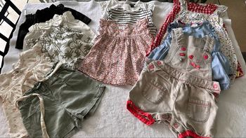 Lot de vêtements bébé fille
