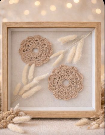 Décoration granny au crochet 