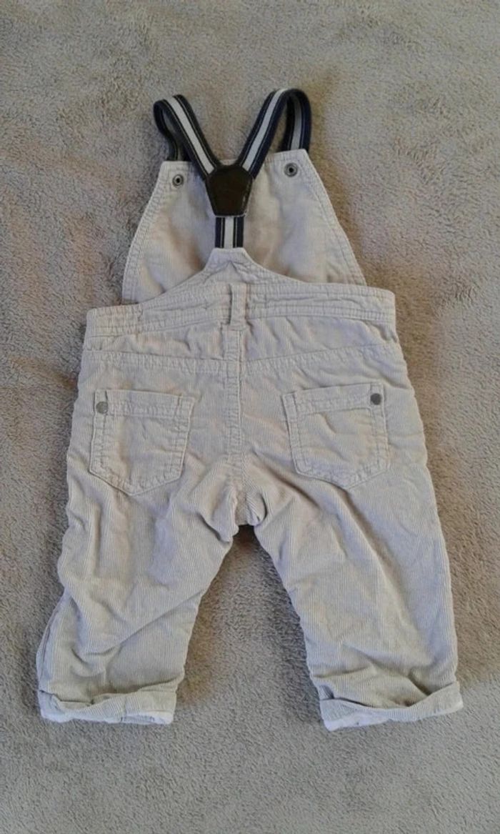Salopette beige Gemo 3mois - photo numéro 2