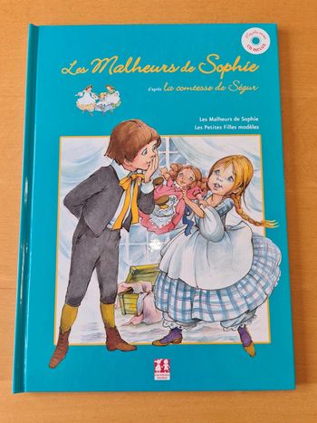 Livre CD Les malheurs de Sophie en TBE 
Éditions Une histoire d'enfants