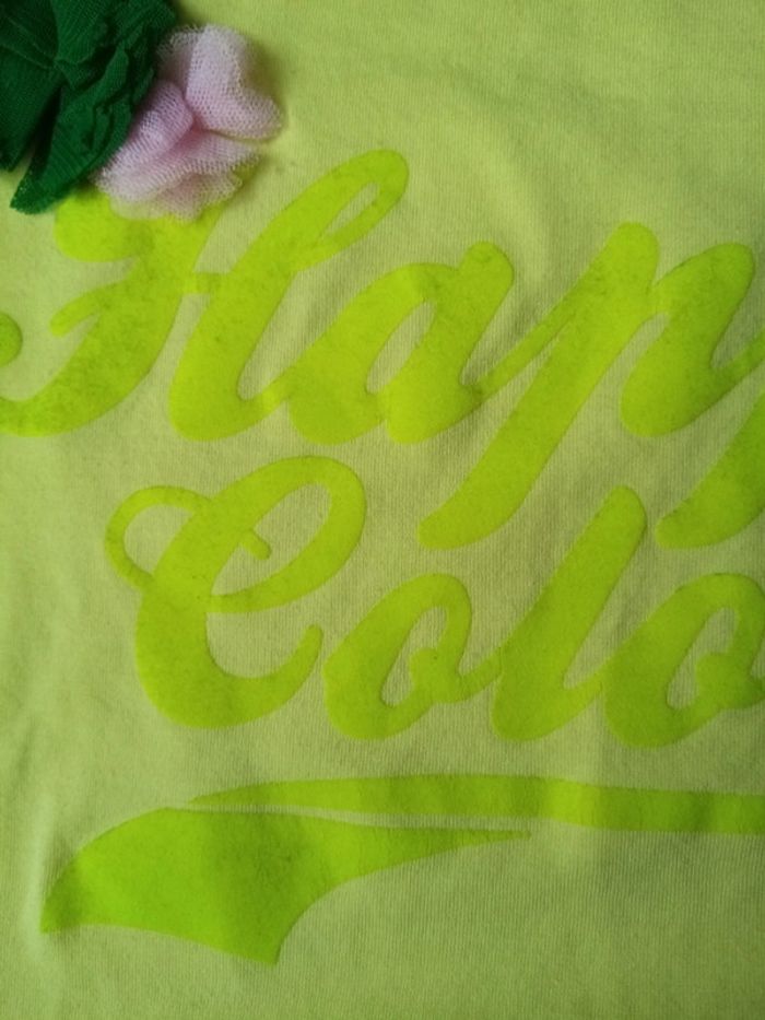 T shirt manche longue fluo 12a - photo numéro 5