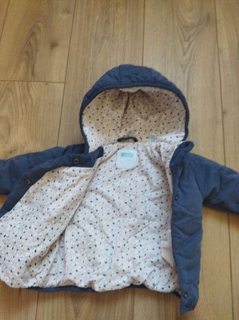 Manteau bébé fille 6 mois