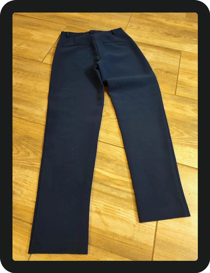 Pantalon fluide bleu canard American Vintage Taille XS - photo numéro 2