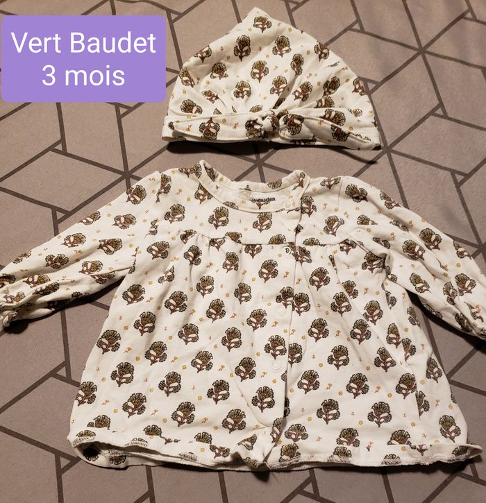 Ensemble haut + bonnet