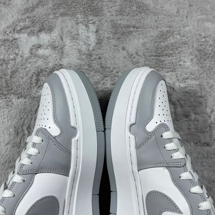 Nike Air Jordan 1 Elevate Low « White Wolf Grey White » pointure 43 - photo numéro 7
