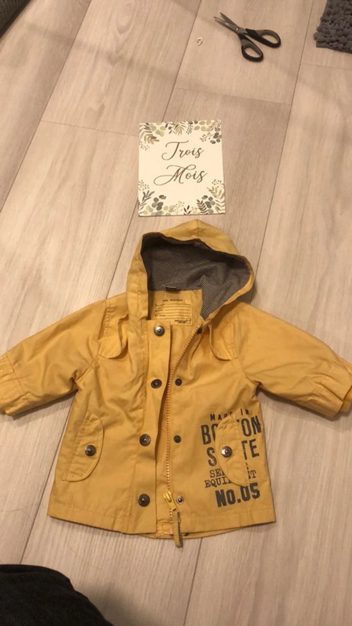 Manteau imperméable 3 mois