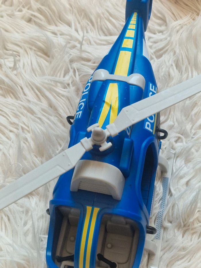 Hélicoptère police avec accessoires - photo numéro 8