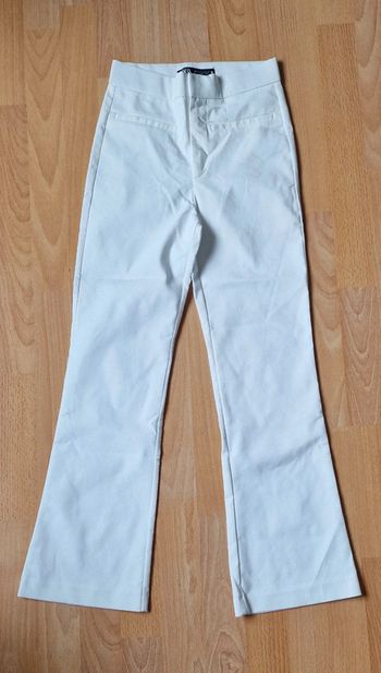 Pantalon Zara blanc xs