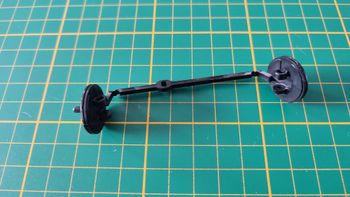 Axe avant pièce détachée miniature Bburago burago Jaguar SS100 1937 1/18 1/18e 1/18ème #D57