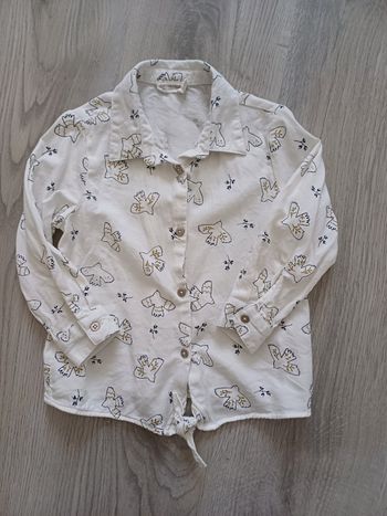 Chemise manches longues 3 ans
