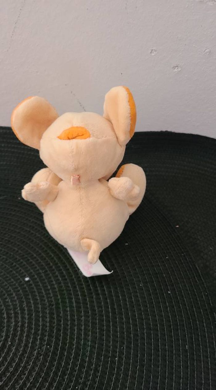 DOUDOU PELUCHE/ LES Z AMIIS SOURIS / AVEC DES BILLES POUR UN TOUCHER TRÈS AGRÉABLE/ DOUX/ 12 CM / LA - photo numéro 2