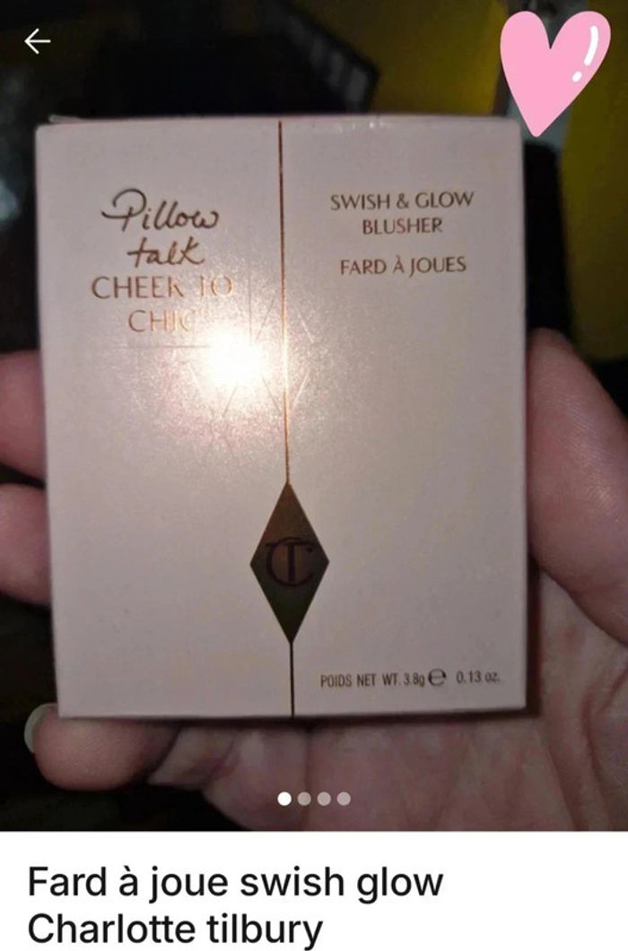 Fard à joue swish glow Charlotte tilbury neuf - photo numéro 5