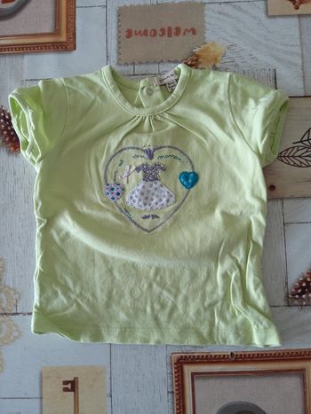 Tee-shirt fille 18 mois