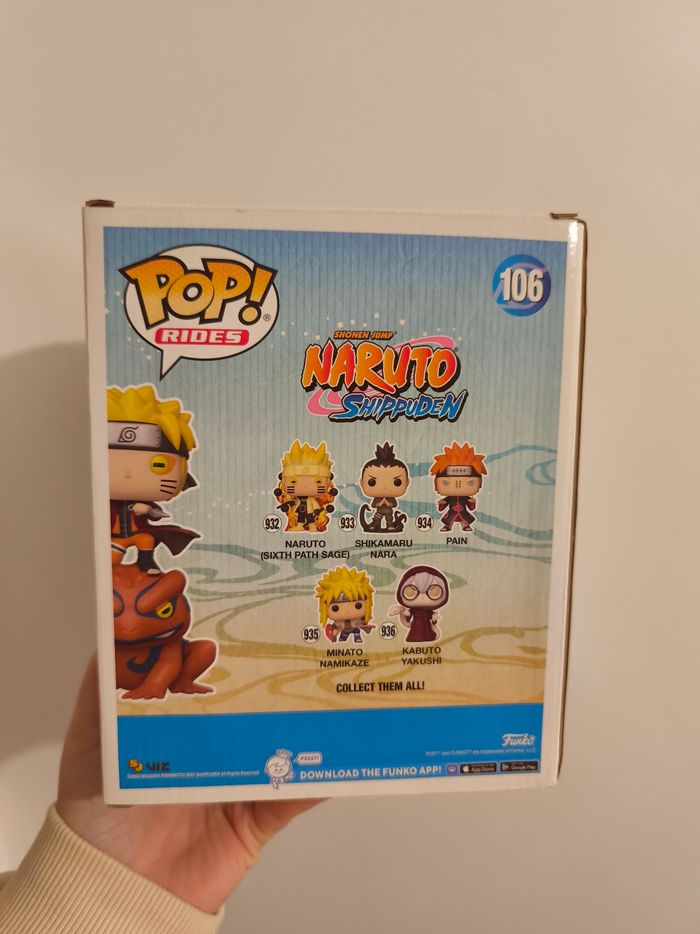 Funko pop figurine Naruto Shippuden on gamakichi 106 - photo numéro 3