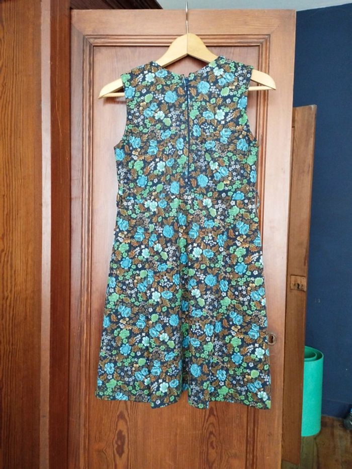 Robe vintage cousue main taille 36 - photo numéro 3