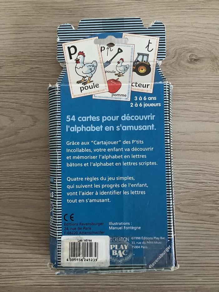 Jeu j’apprends les lettres - photo numéro 2