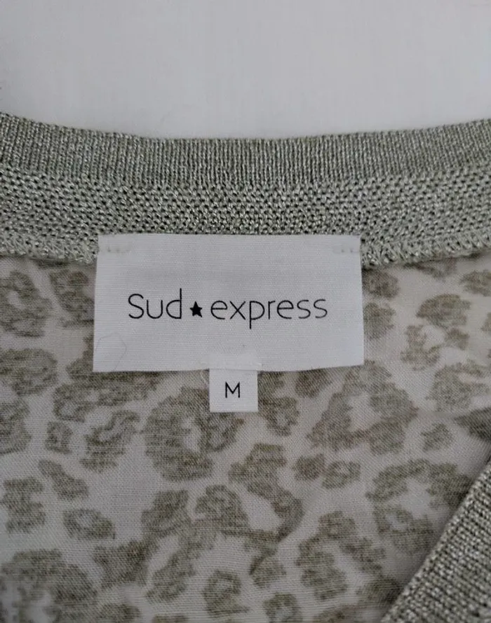 Blouse d'été léopard - Sud Express - taille M - photo numéro 5