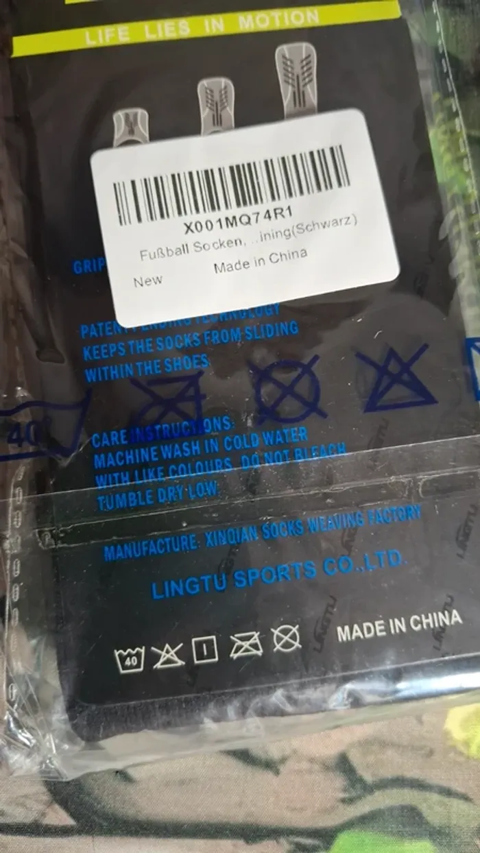 Lot 2 paires de chaussettes lingtu sport - photo numéro 5