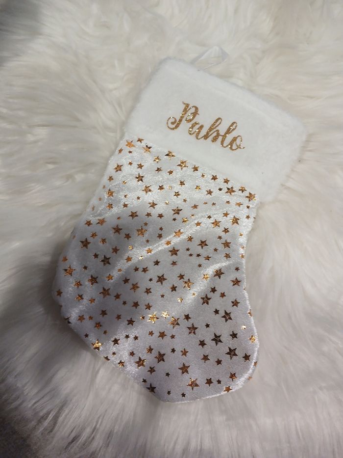 Chaussette de Noël personnalisée Pablo