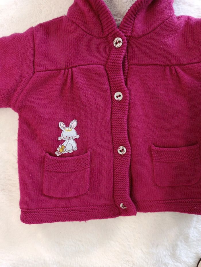Gilet veste bébé fille - photo numéro 3