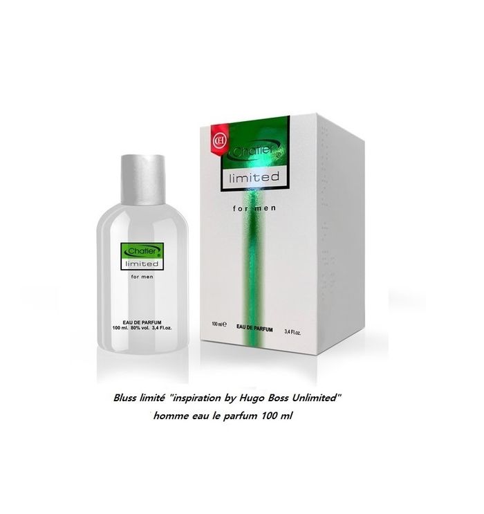 Bluss limité "inspi Hugo Boss Unlimited" homme eau le parfum 100 ml