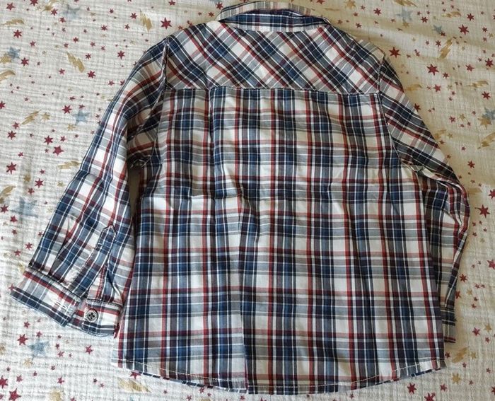 Lot 3 chemises ML 24 mois 2 ans 86cm - photo numéro 10
