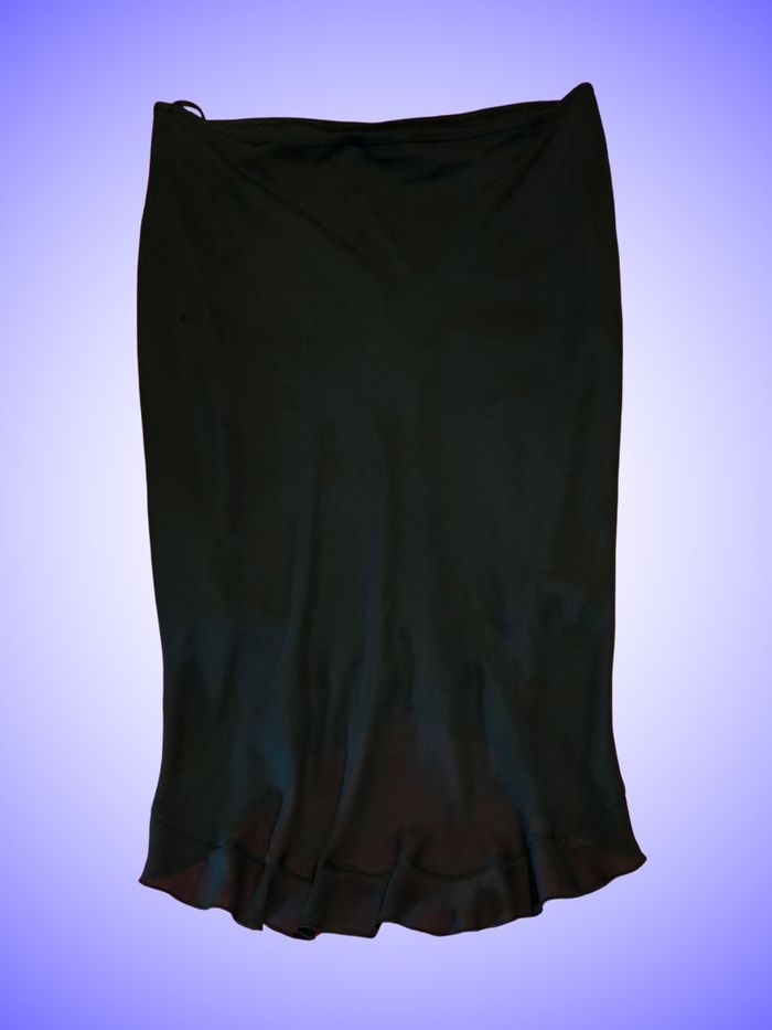 Jupe Mi-Longue Asymรฉtrique Noire Taille 44 XXL Etam - photo numรฉro 2