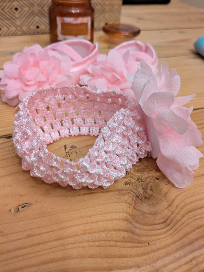 Chaussures souples et bandeau assorti - photo numéro 7